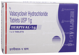 Herpival 1G Tablet 3